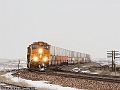 BNSF 4088 at Bluewater, NM in January 2007